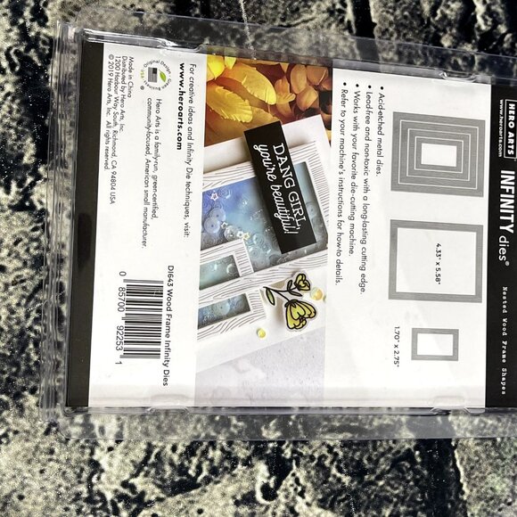 Hero Arts WOOD FRAME INFINITY NESTING DIES Set DI643 - Picture 9 of 9